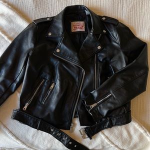 Levi’s Leather Biker Jacket